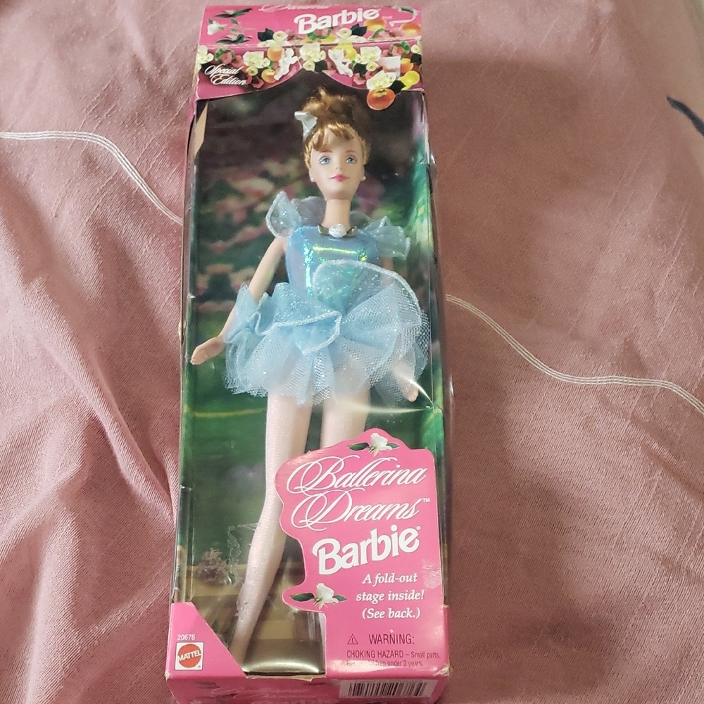 Vintage Special Edition Ballerina Dreams Barbie Doll, 1998 by Mattel